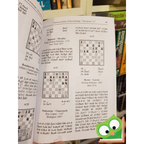 Imre Pál: The Sacrifice of the Exchange Combinations For learning and Teaching (dedikált)