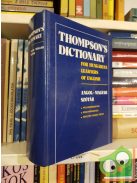 Thompson's Dictionary for Hungarian Learners of English / Angol-magyar szótár