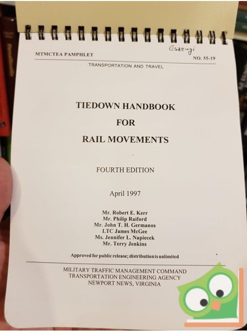 Tiedown Handbook for Rail Movements