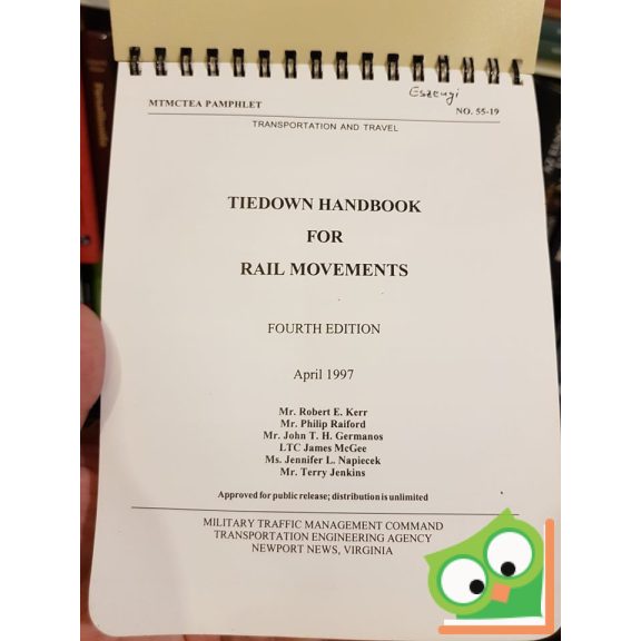 Tiedown Handbook for Rail Movements    