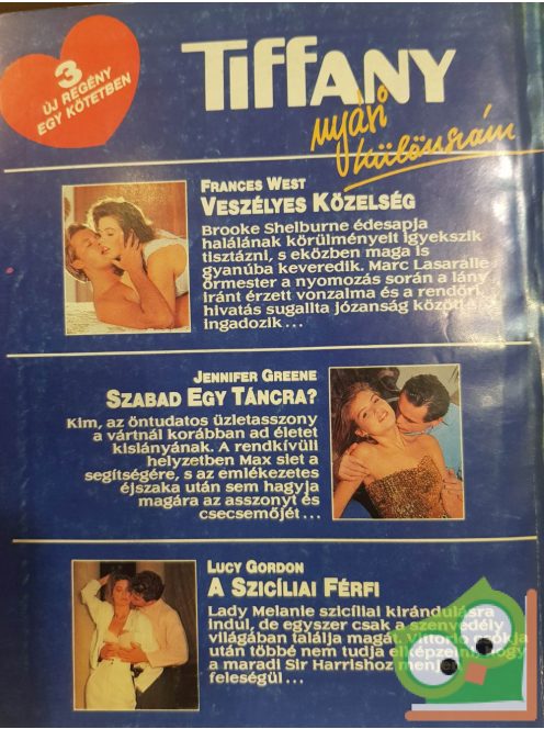 Tiffany Nyári különszám 1992/3 (Szerelem, szenvedély, erotika)