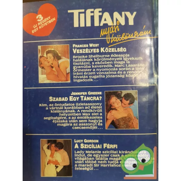 Tiffany Nyári különszám 1992/3 (Szerelem, szenvedély, erotika)