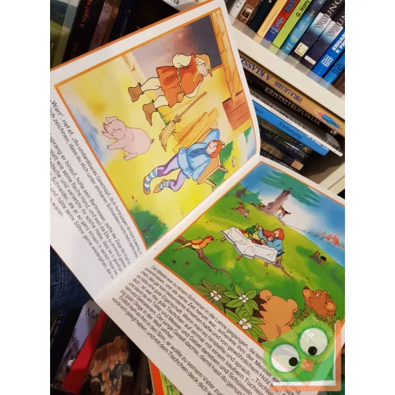 Grimm: Tischhen deck dich/Goldesel/Knüppel aus dem Sack (Zeichner: Zsuzsanna Kricskovics)