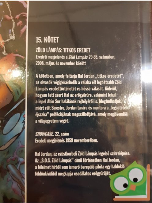 Geoff Johns: Titkos eredet (Zöld Lámpás 6.)  (DC 15.kötet) fóliás