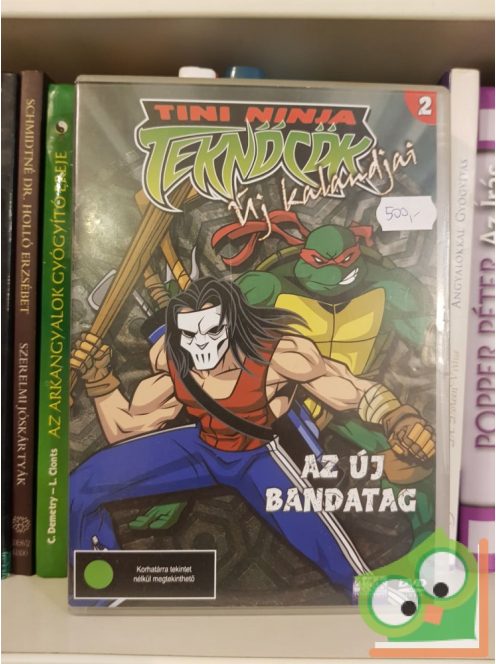 Tini Ninja Teknőcök - Új kalandjai: Az új bandatag DVD