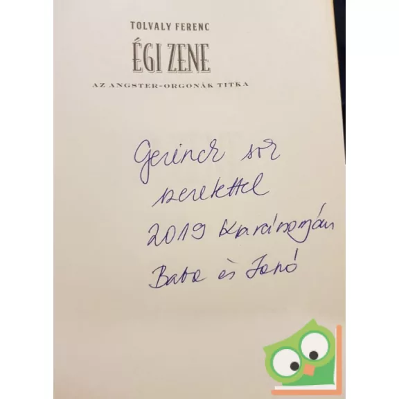 Tolvaly Ferenc: Égi zene