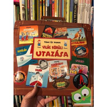   Peter Holeinone: Tomi és Panni világ körüli utazása (Tony Wolf illusztrációja) (ritka)