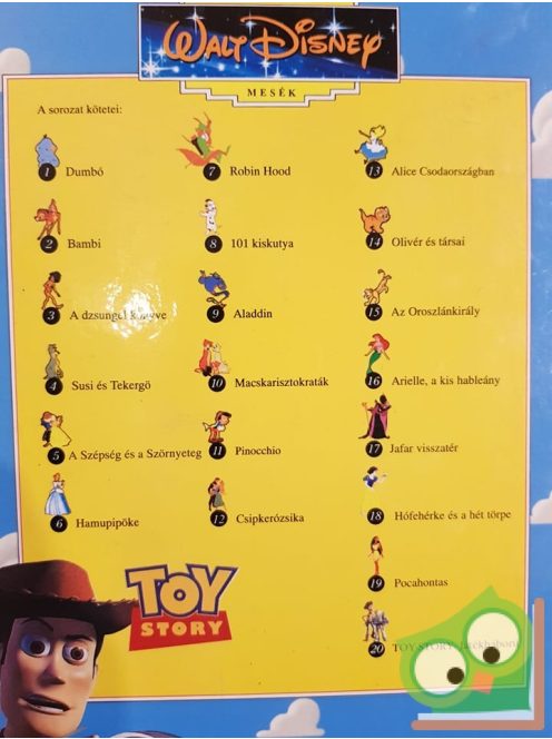 Toy Story - Játékháború ( klasszikus Disney Mesék sorozat 20.) (nagyon ritka)