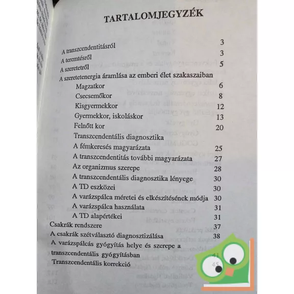 Balogh Gyula Bogumil: Transzcendentális gyógyászat (ritka)