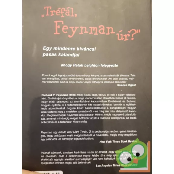 Richard P. Feynman: „Tréfál, Feynman úr?” (ritka)