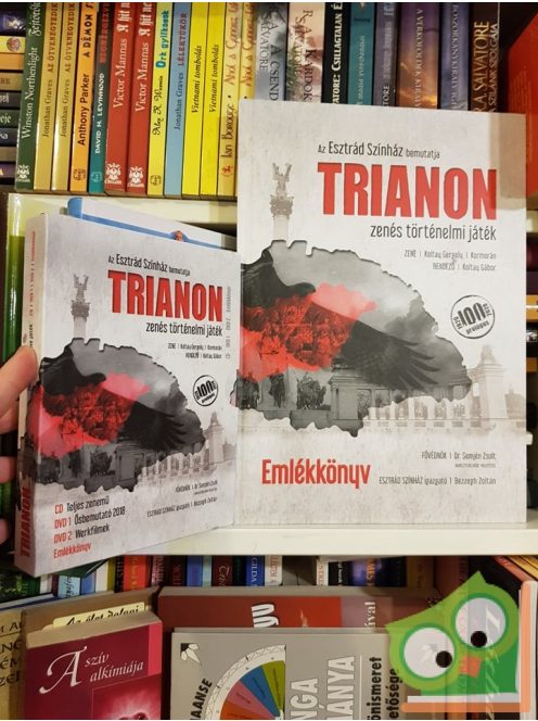 Koltay Gergely Kormorán: Trianon  Zenés történelmi játék Könyv+DVD+CD