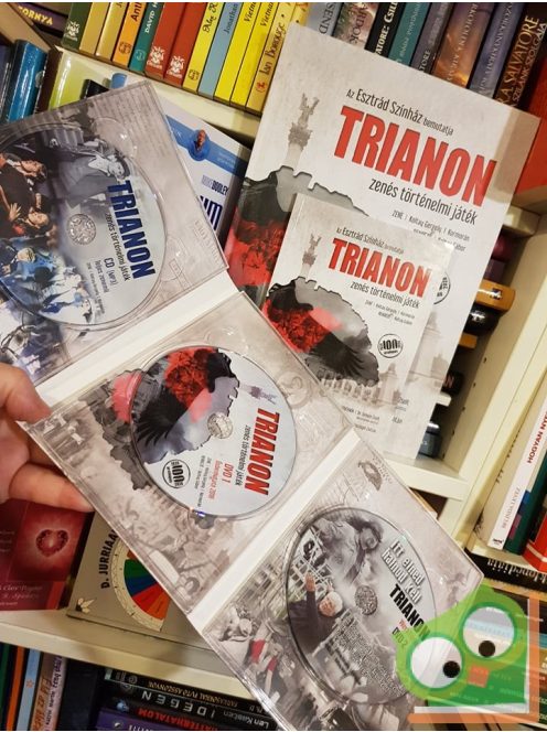 Koltay Gergely Kormorán: Trianon  Zenés történelmi játék Könyv+DVD+CD