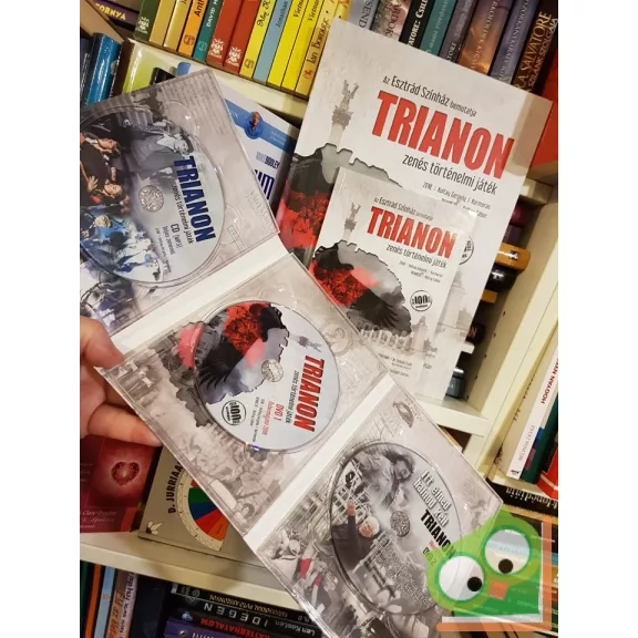 Koltay Gergely Kormorán: Trianon  Zenés történelmi játék Könyv+DVD+CD