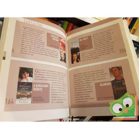 Lee Child, Donna VanLiere, Mary Higgins Clark, J. Sansom (Reader's Digest)