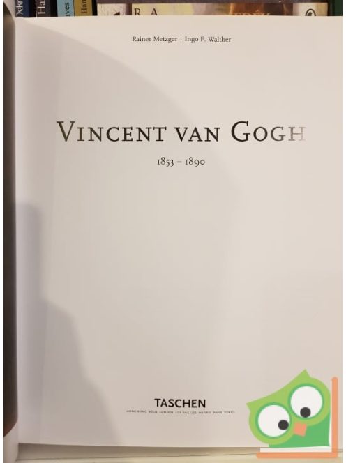 Rainer Metzger, Ingo F. Walther: Van Gogh (Taschen) (ritka)