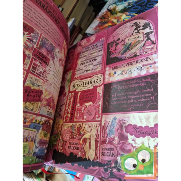 Harry ​Potter Varázsalmanach (Hivatalos mágiai kézikönyv J.K.Rowling Harry Potter sorozatához)