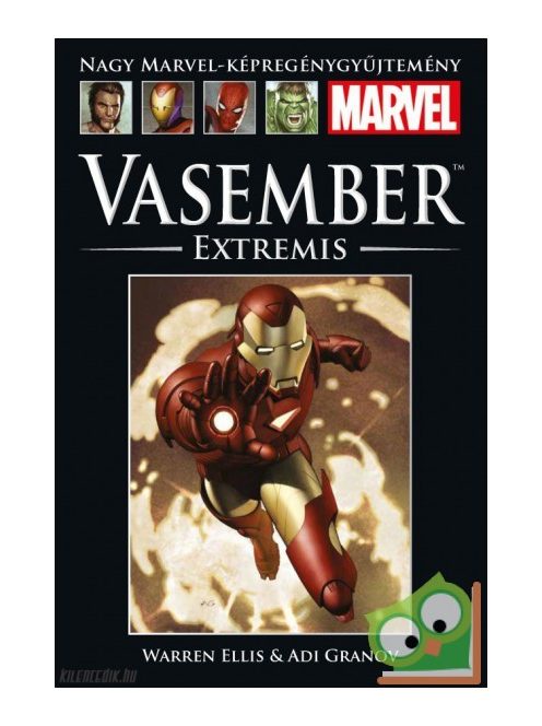 Warren Ellis, Adi Granov: Vasember: Extremis (Marvel 30) fóliás