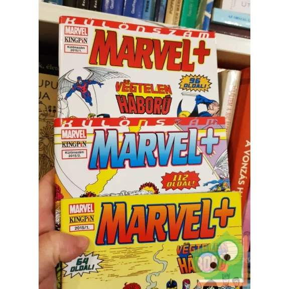 Marvel: Végtelen háború képregény ( 2 különszám, 1 sima)