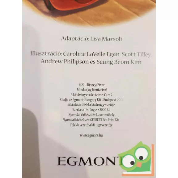 Disney Pixar Klasszikusok: Verdák 2.