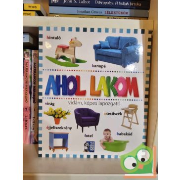 Ahol lakom - vidám, képes lapozgató (keménylapos, új)