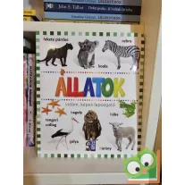 Állatok - vidám, képes lapozgató (keménylapos, új)