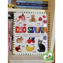   Első szavaim - vidám, képes lapozgató (keménylapos, új)