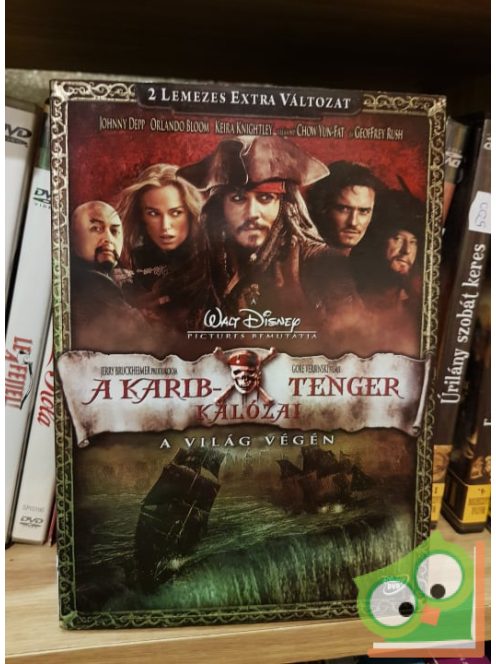 Karib Tenger Kalózai a Világ végén DVD