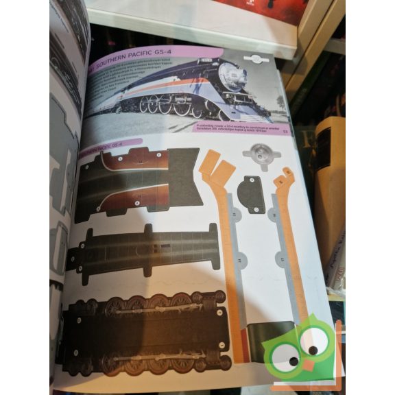 Philip Steele: A vonatok története - Makettgyűjtemény vonatrajongóknak (hiányos)