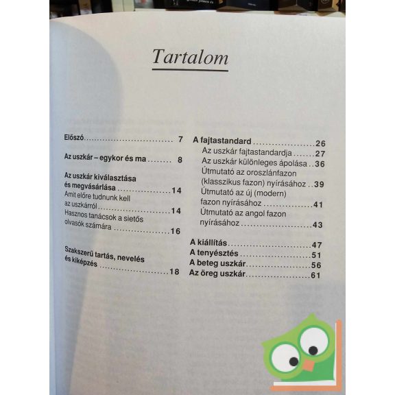 Hubert Wirtz: Az uszkár (újszerű)