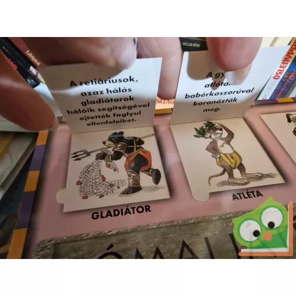 Tony Wolf: A rómaiak (Kalandos időutazás) (keménylapos) (ritka)