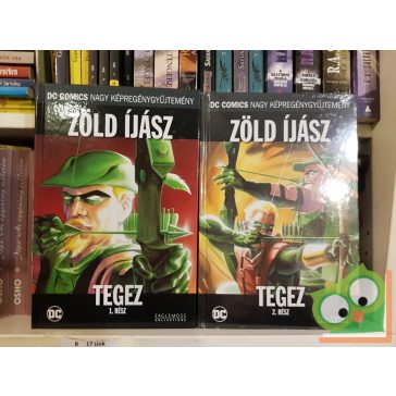   DC 37- 38.  Zöld Íjász - Tegez 1-2.kötet (a 2. kötet fóliás)