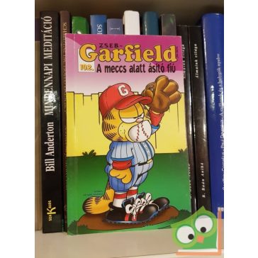 Jim Davis: Zseb-Garfield 102 - A meccs alatt ásitó fiú